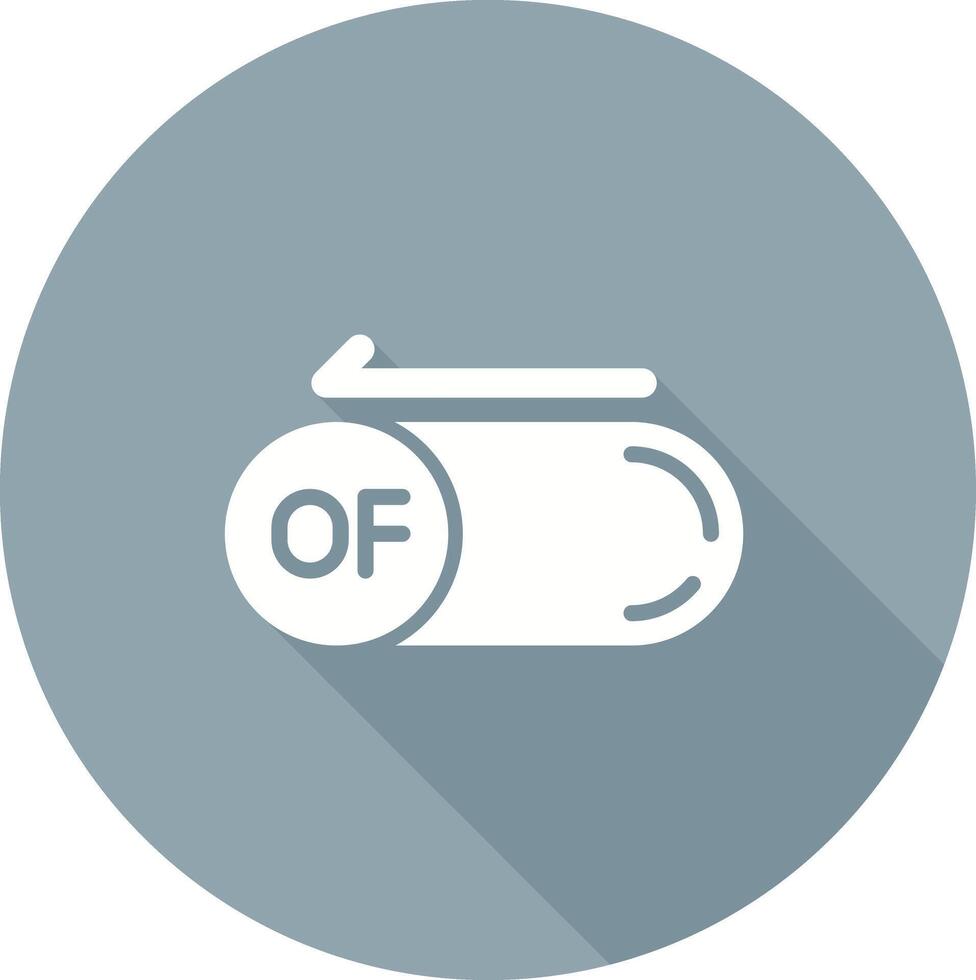 Of Button Vector Icon