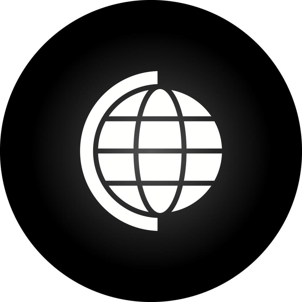 icono de vector de globo