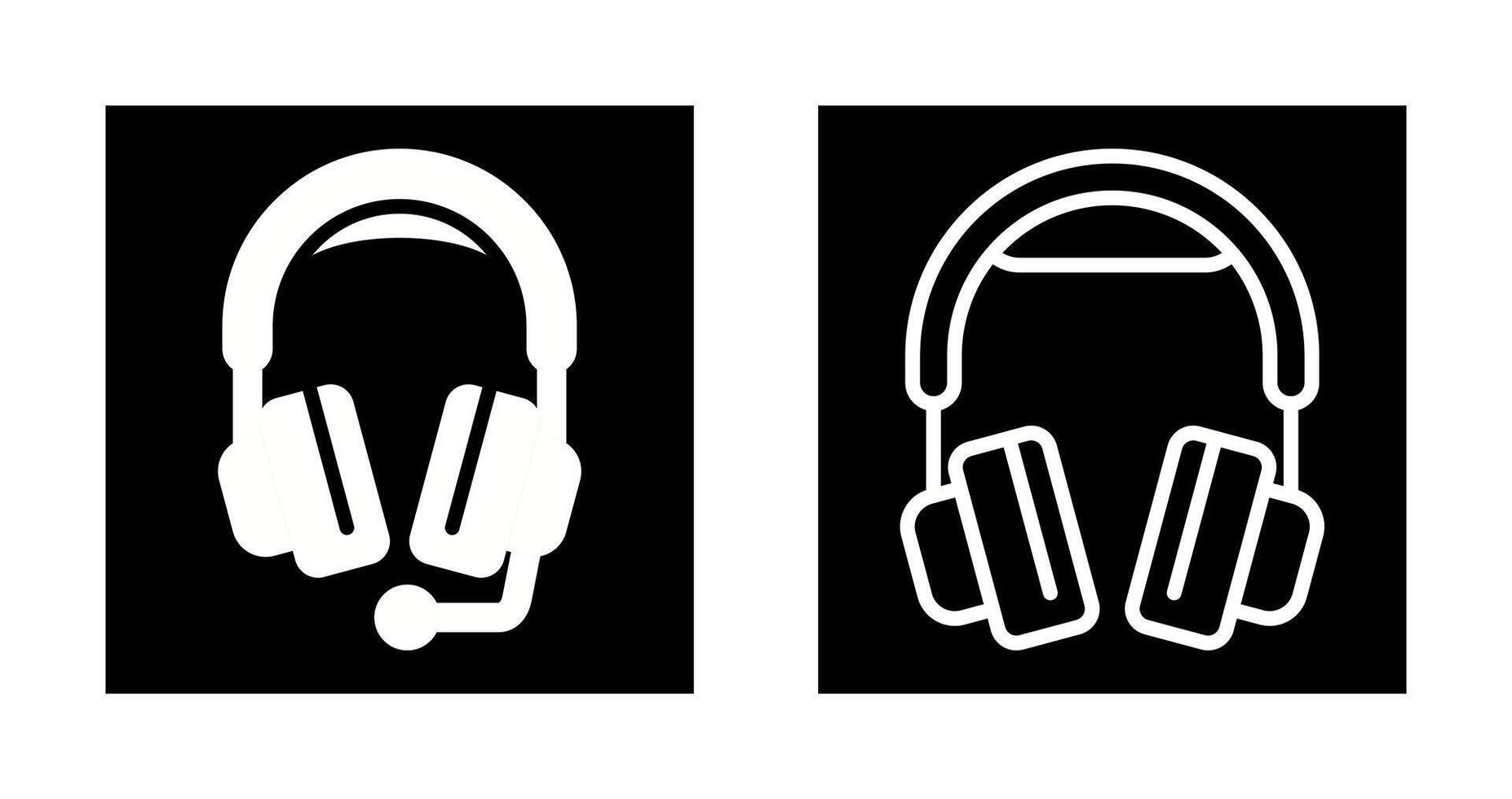 Headphones Icon Vector Icon