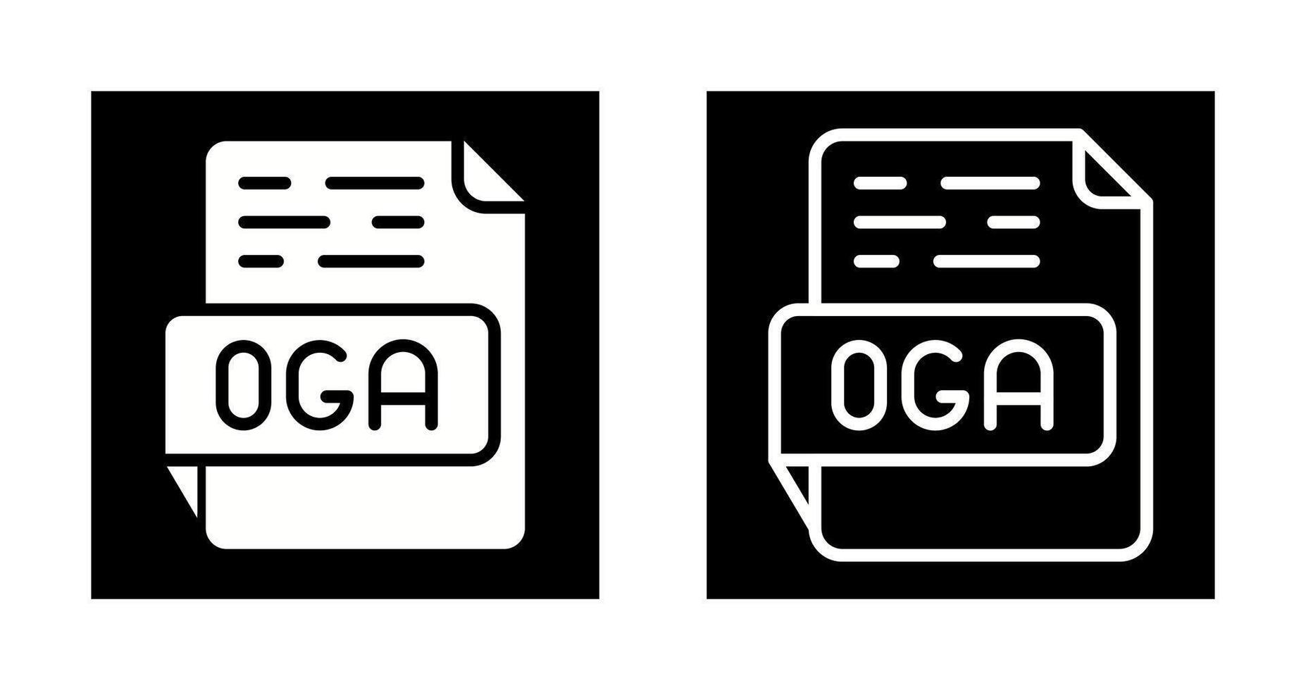 OGA Vector Icon