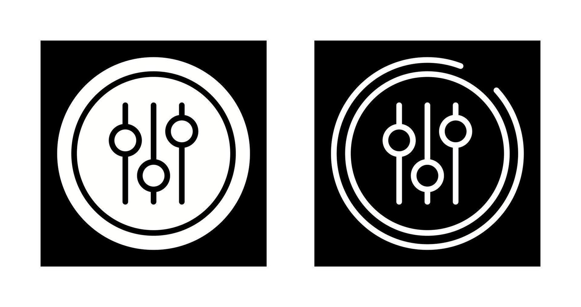 Audio Equalizer Vector Icon