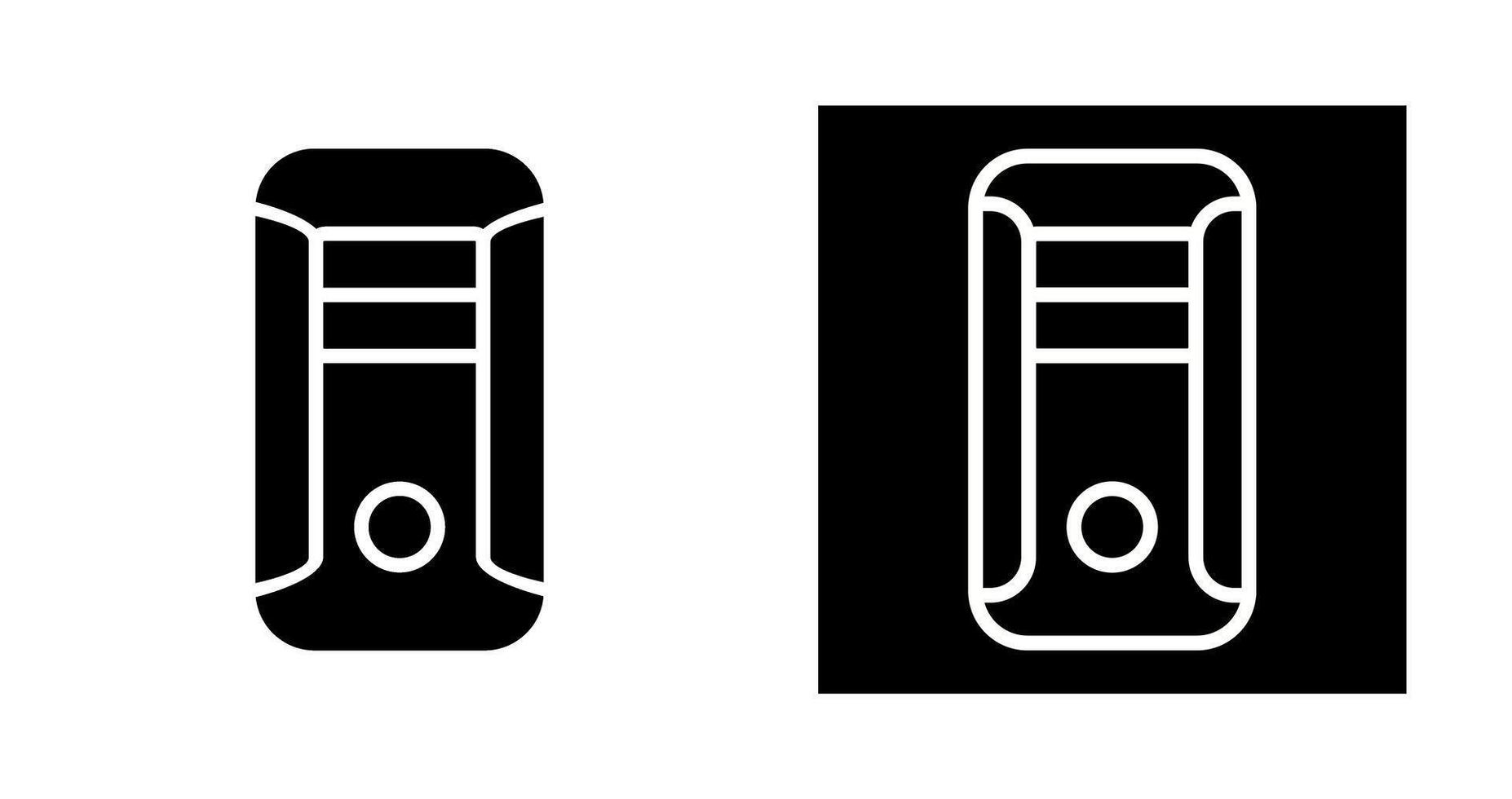 Cpu Tower Vector Icon