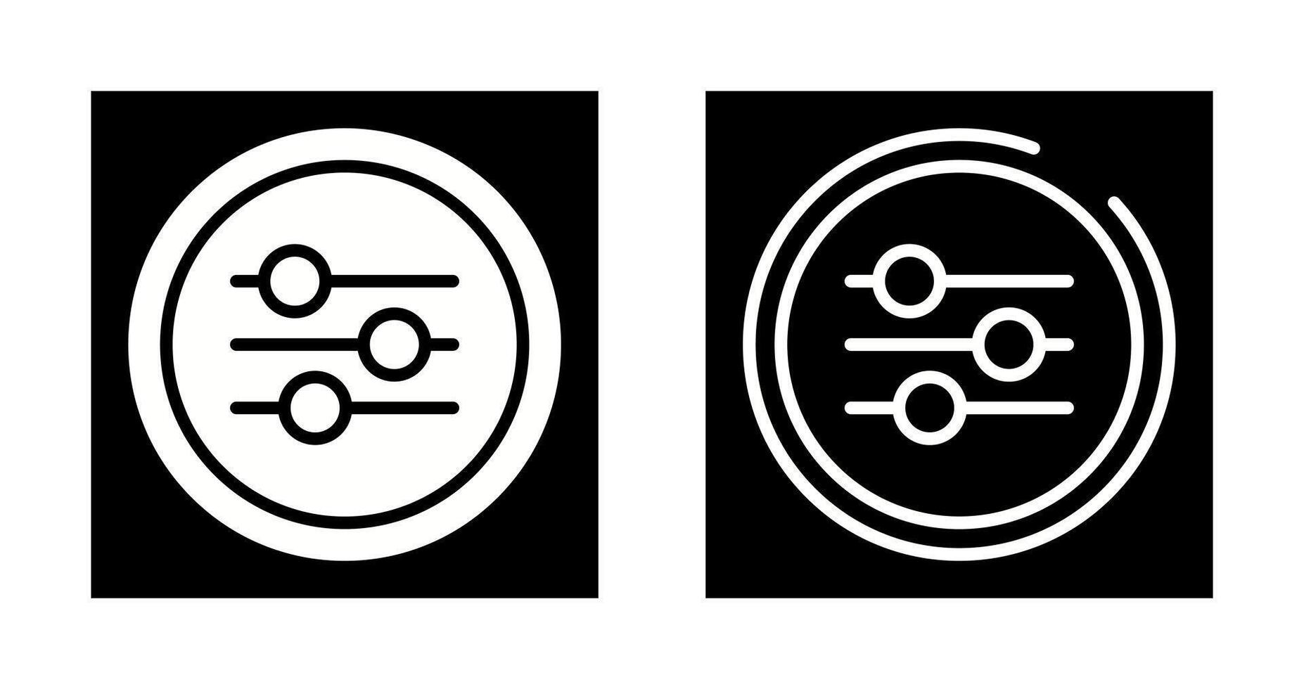 Equalizer Vector Icon