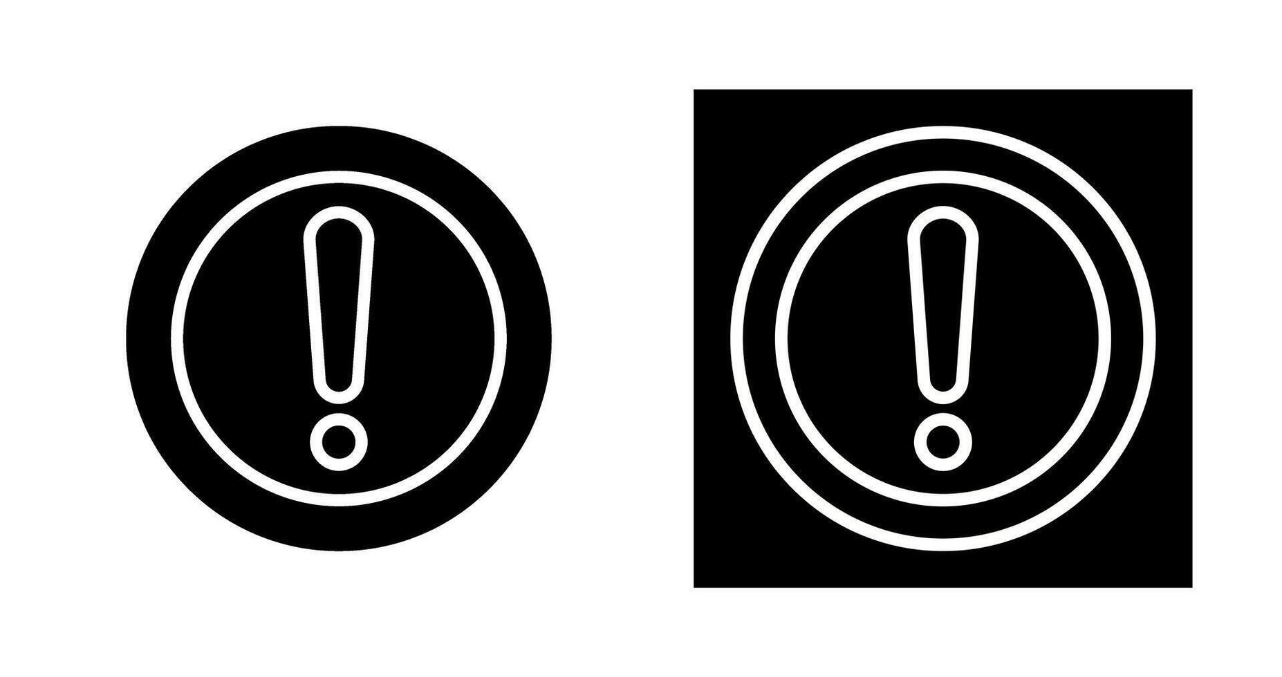 Exclamation Vector Icon