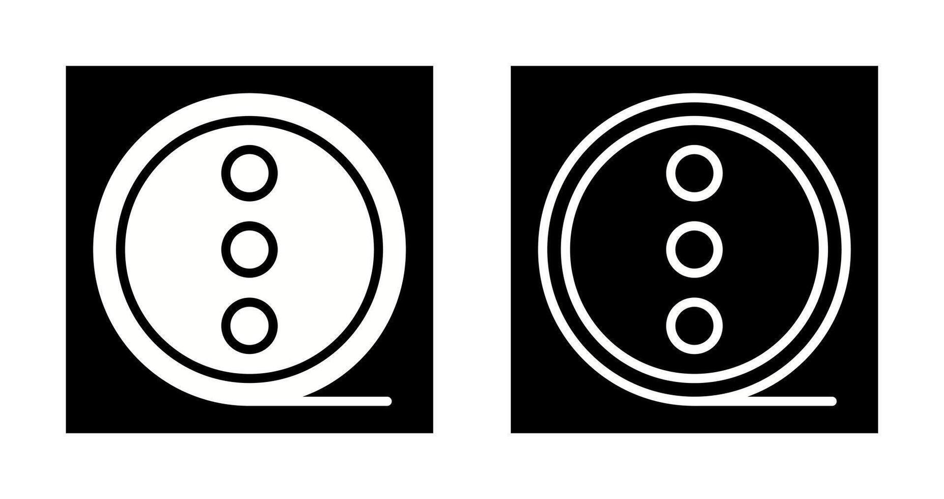 Film reel Vector Icon