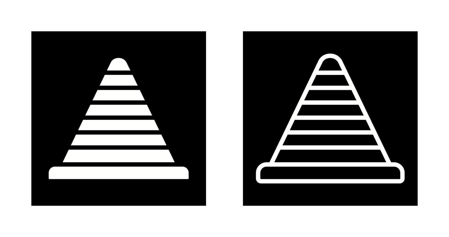 Traffic cone Vector Icon