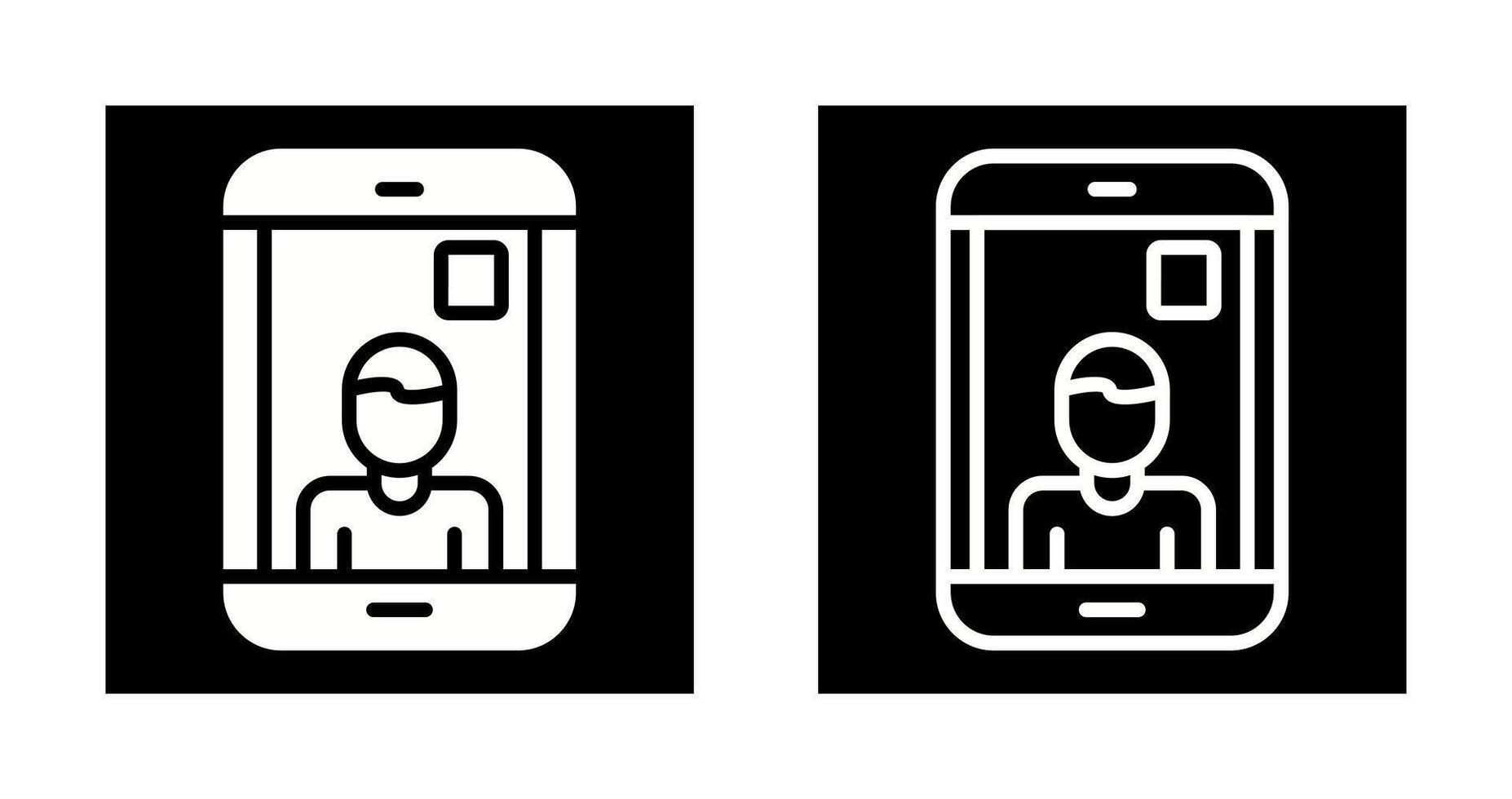 Video Call Vector Icon