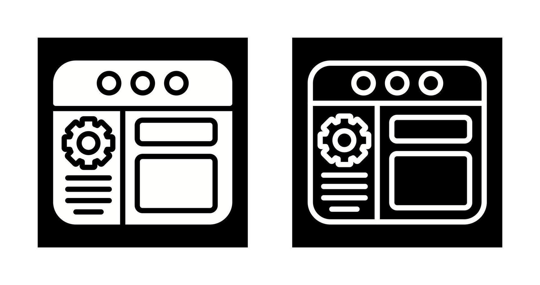 Web Browser Vector Icon