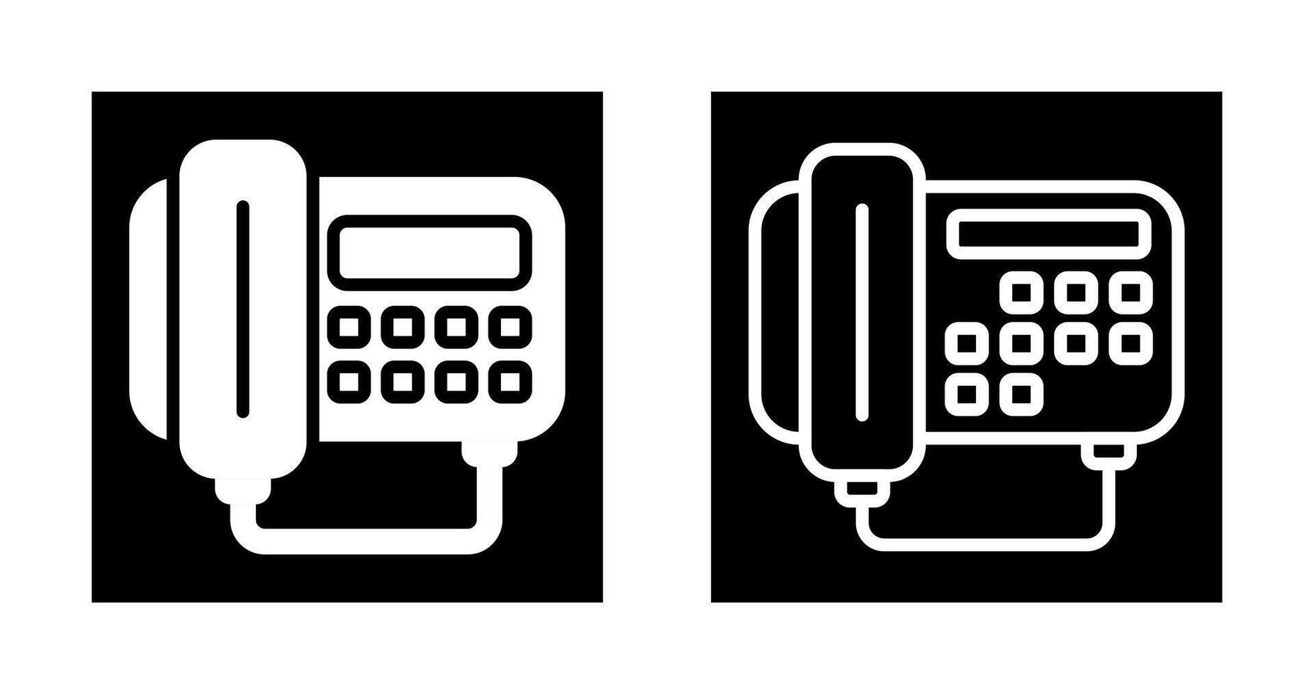 Fax Machine Vector Icon