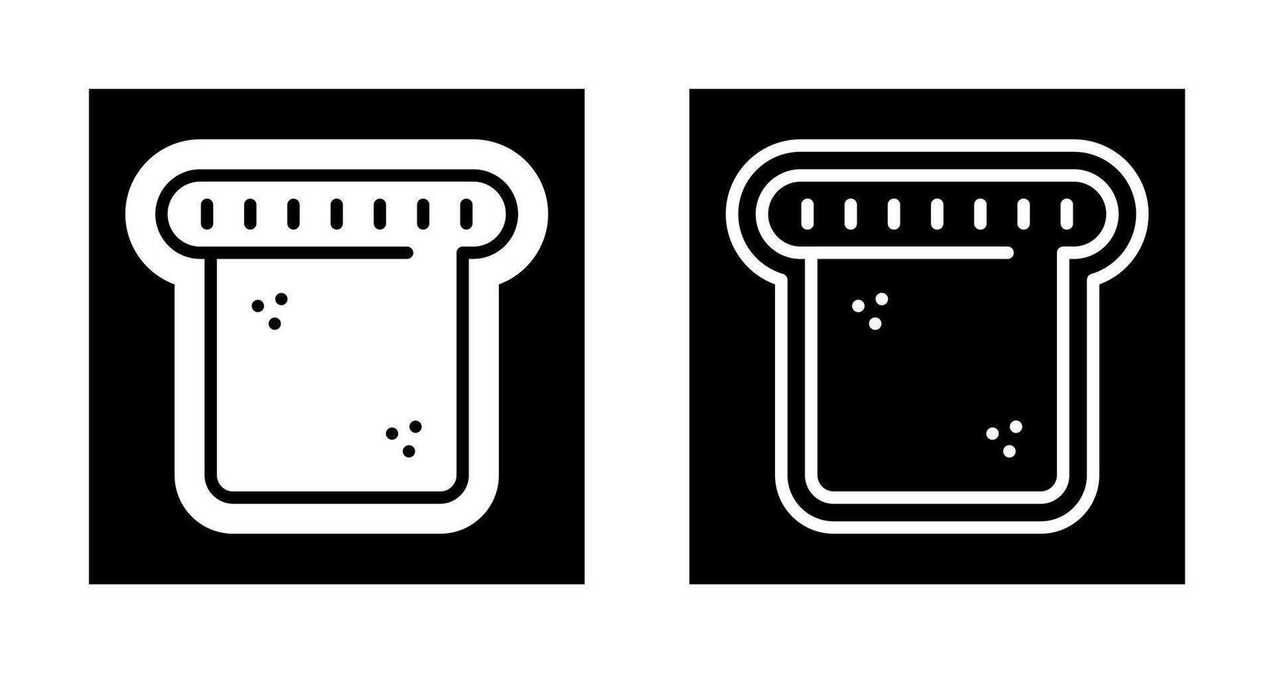 Toast Vector Icon