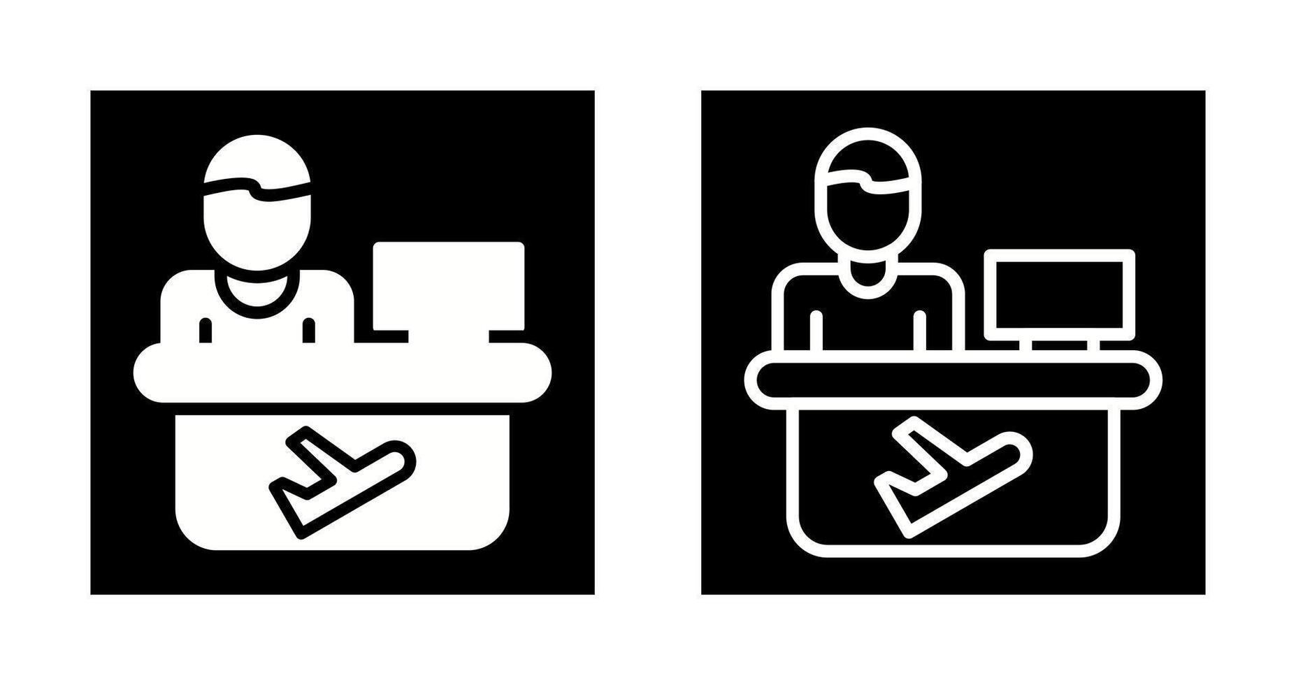 Travel Agent Vector Icon