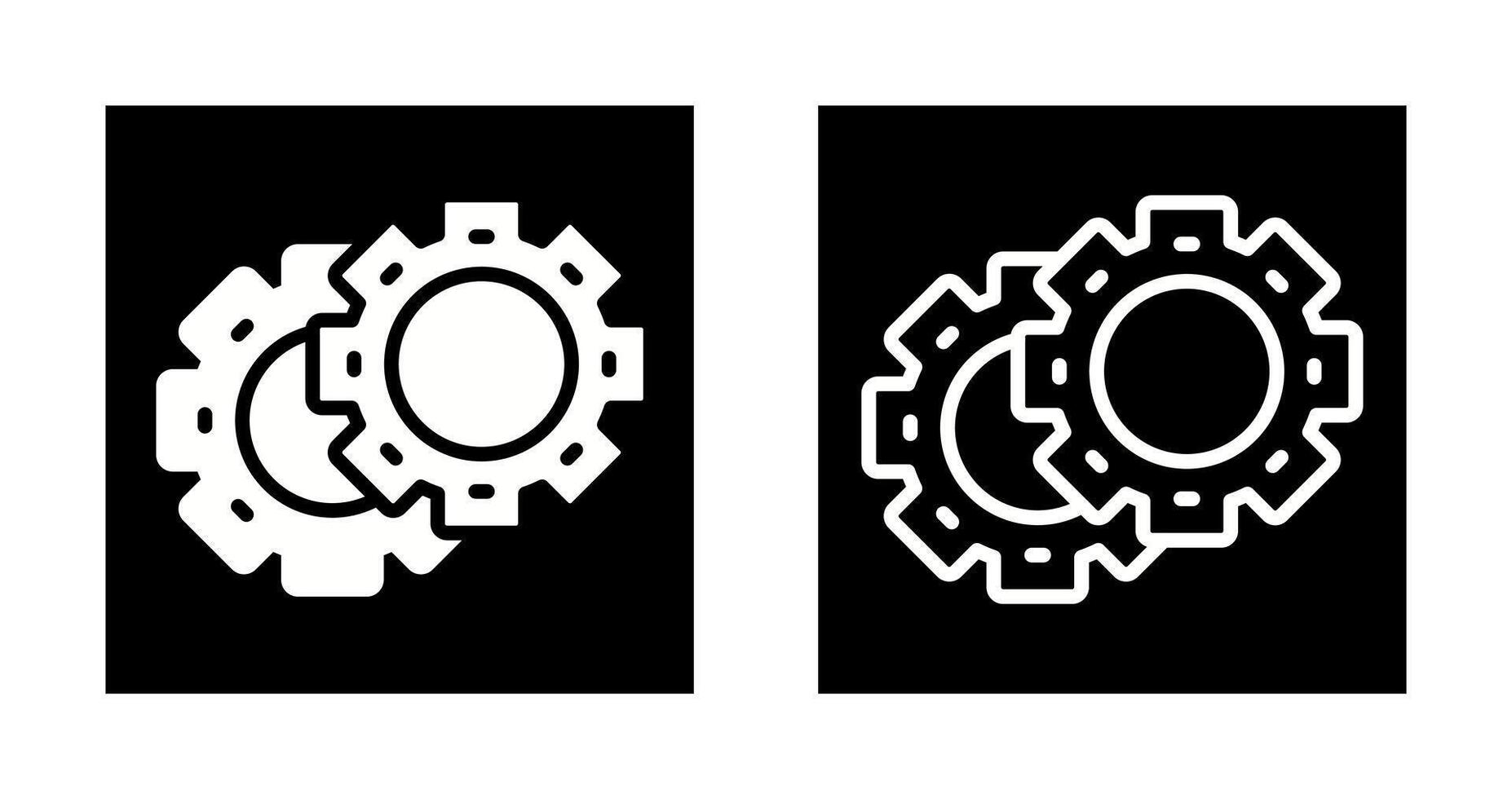 Gears Vector Icon