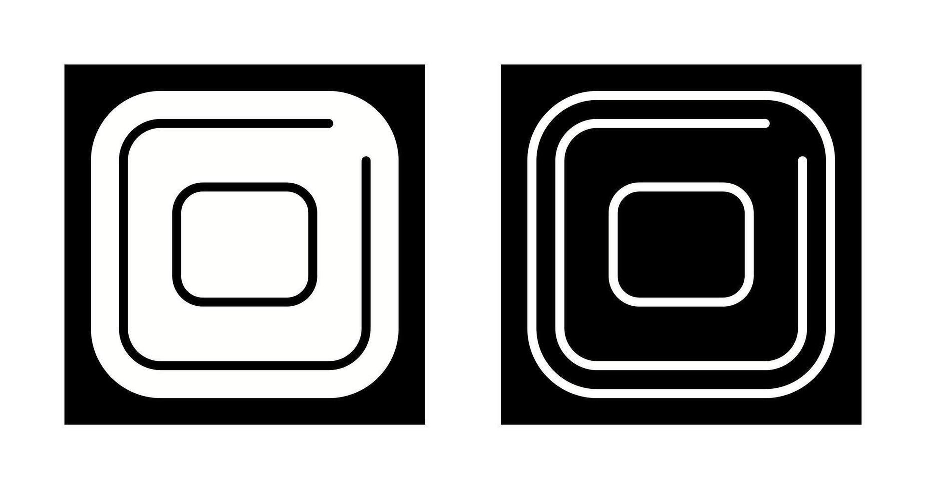 Stop Square Vector Icon