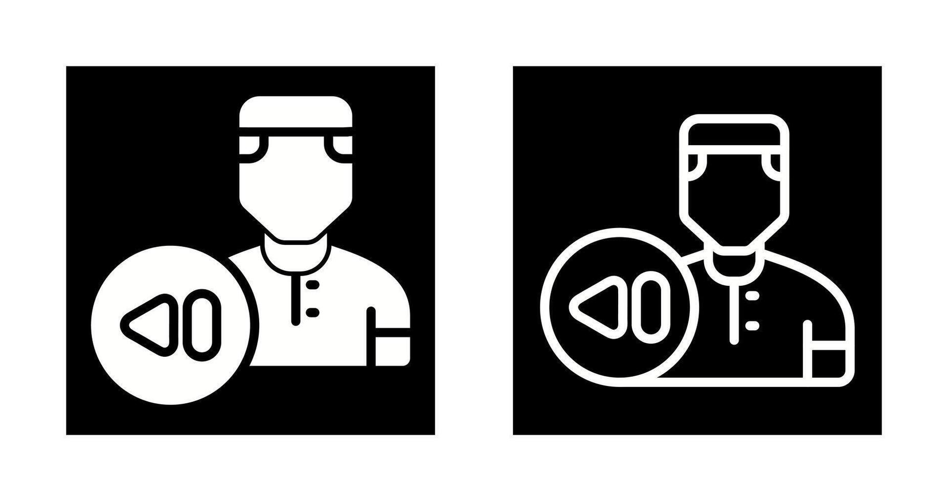 Play Previous Vector Icon