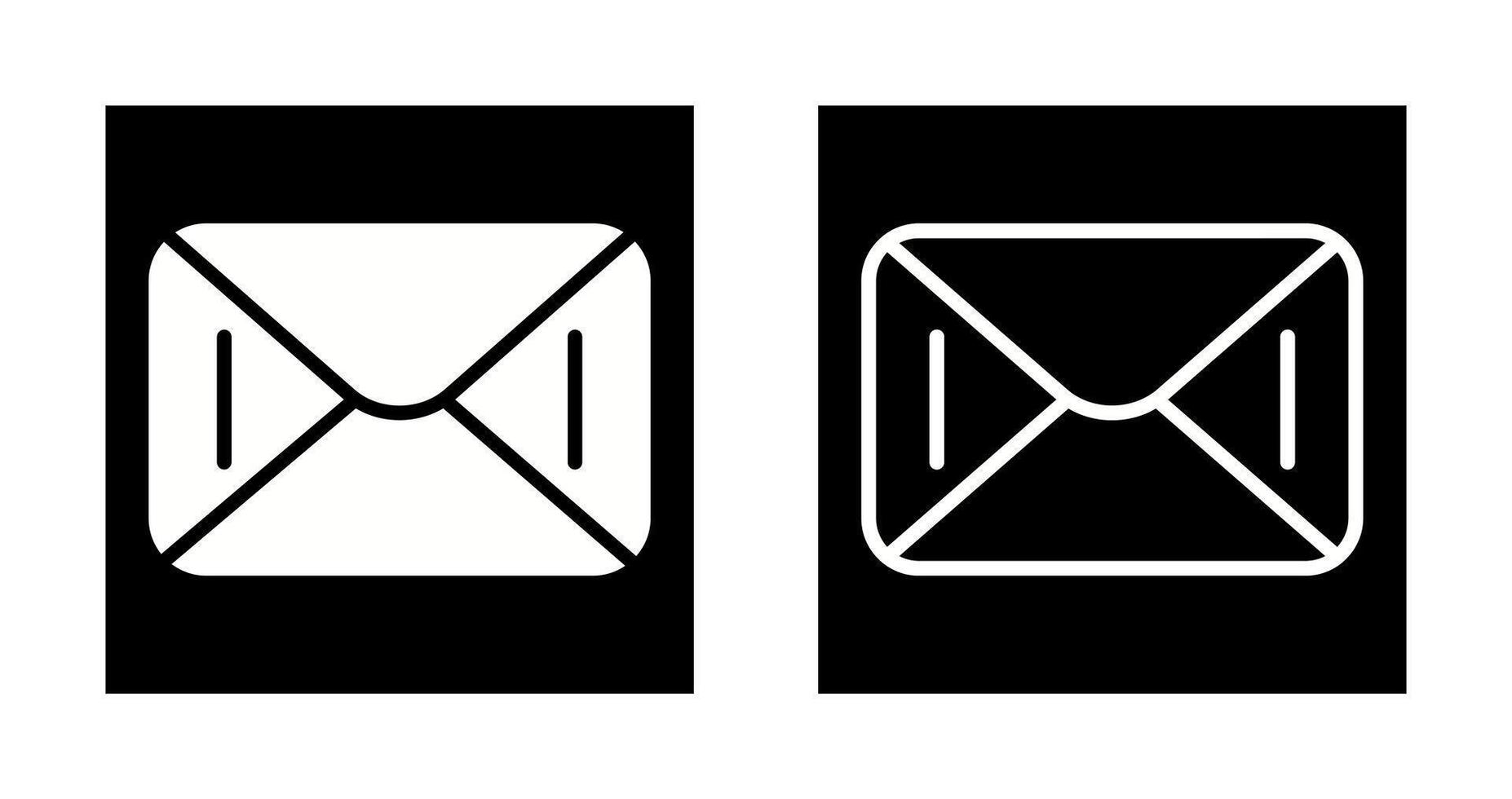 icono de vector de correo