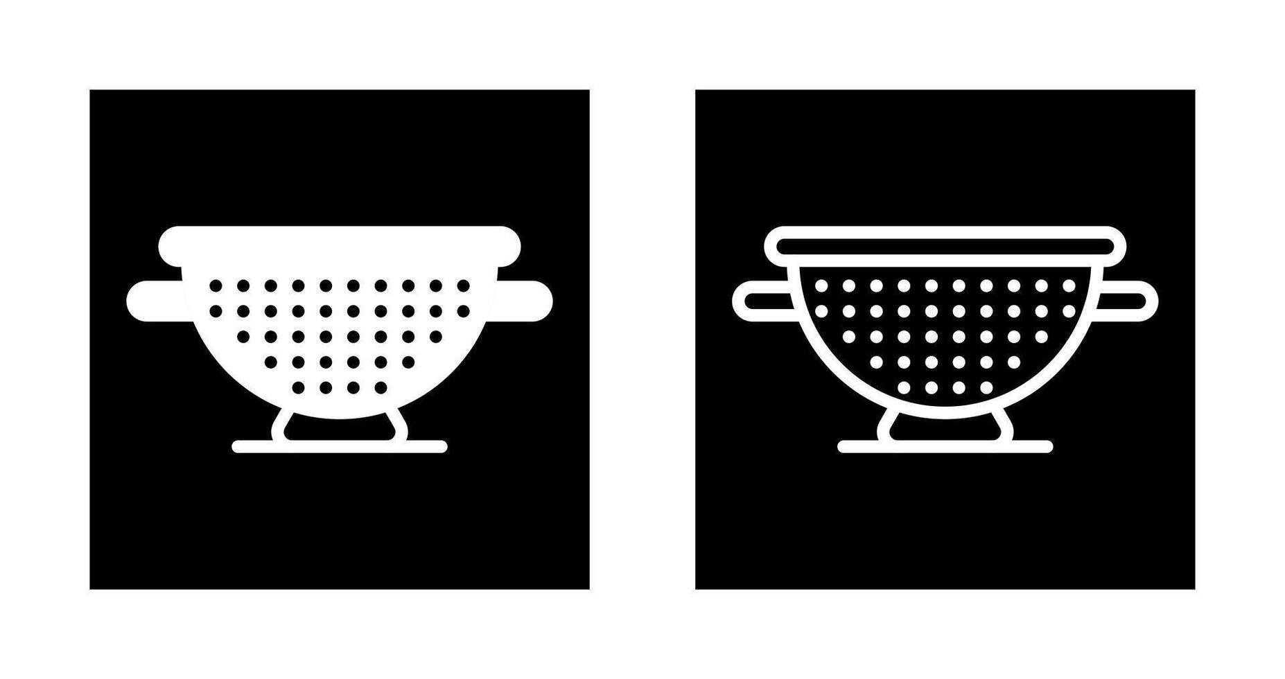 Colander Vector Icon