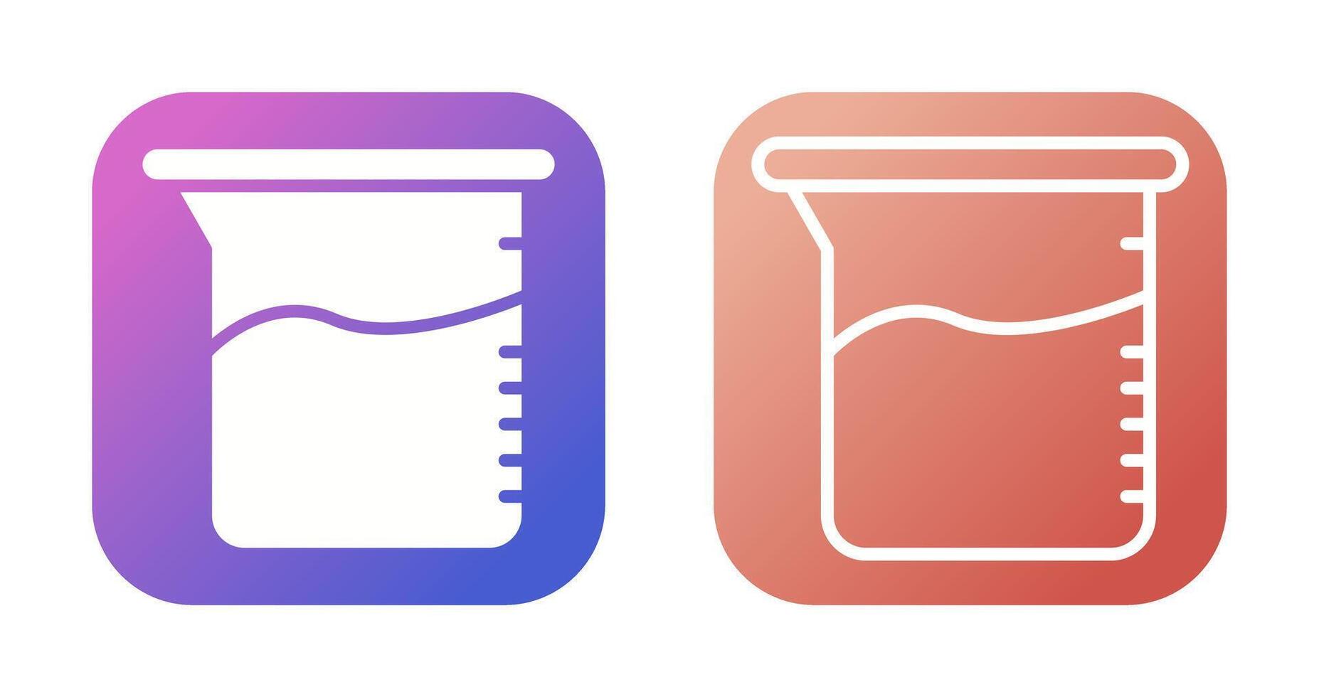 Beaker Vector Icon