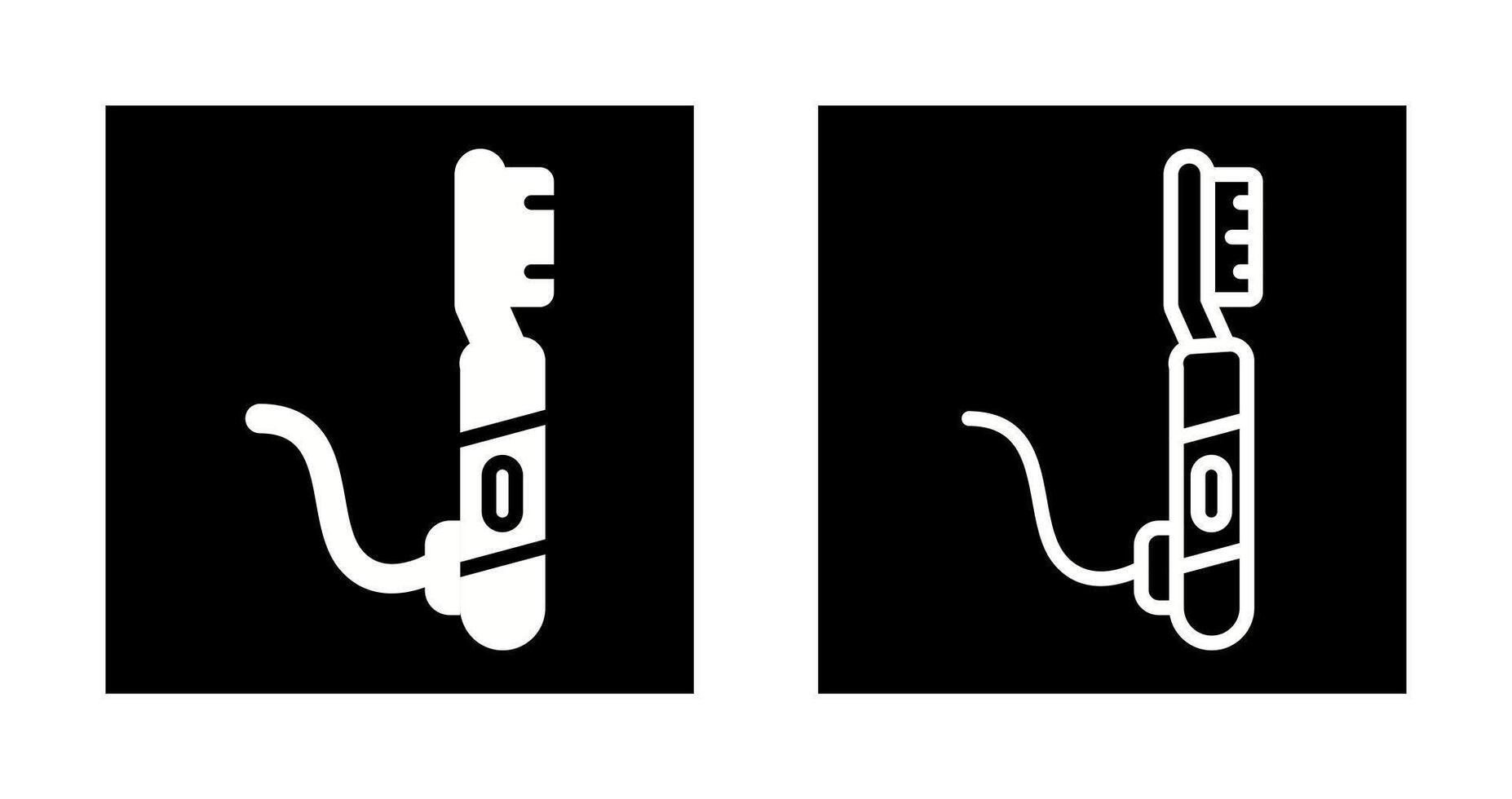 Electric Toothbrush Vector Icon