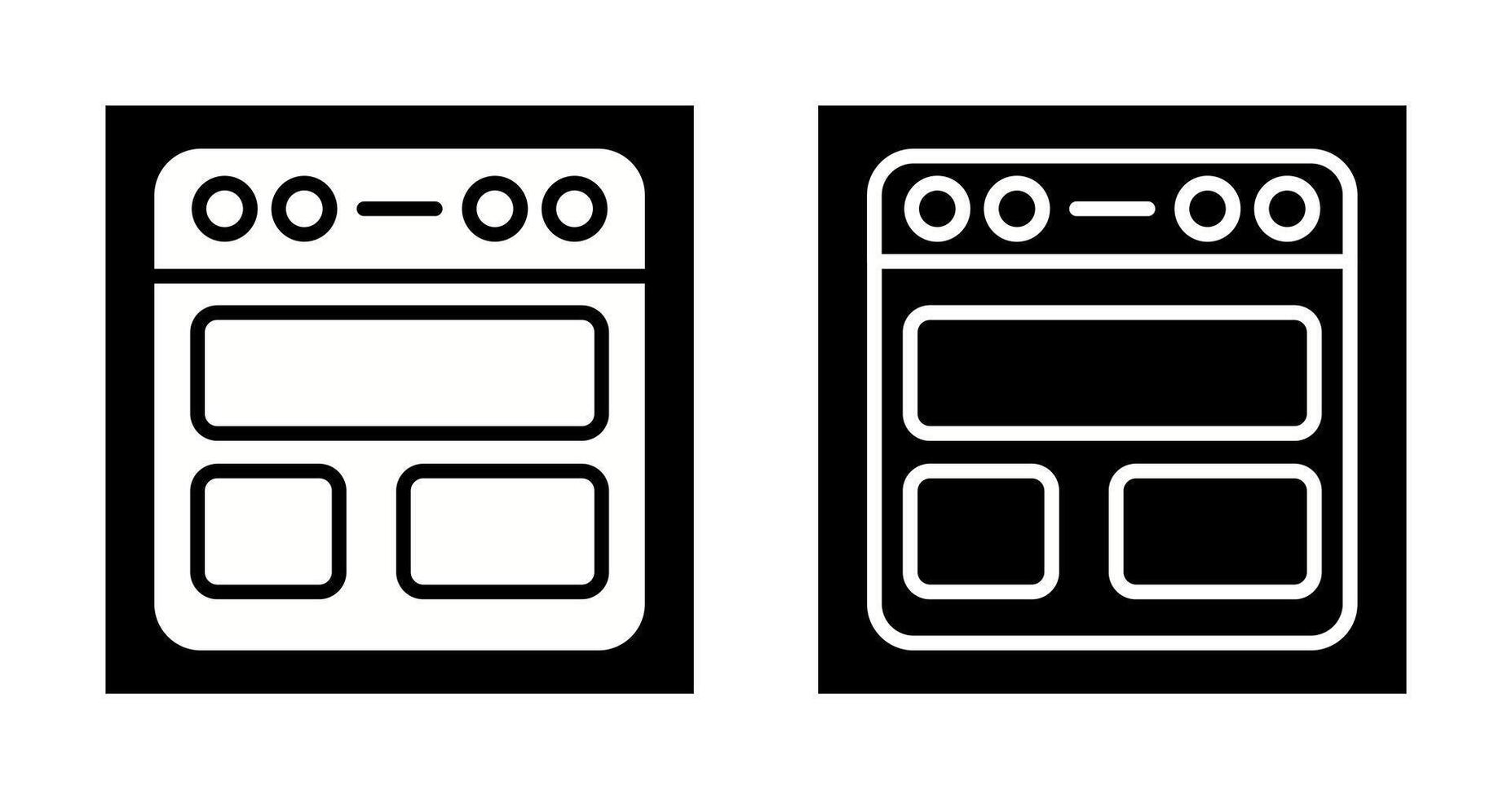 Browser Vector Icon