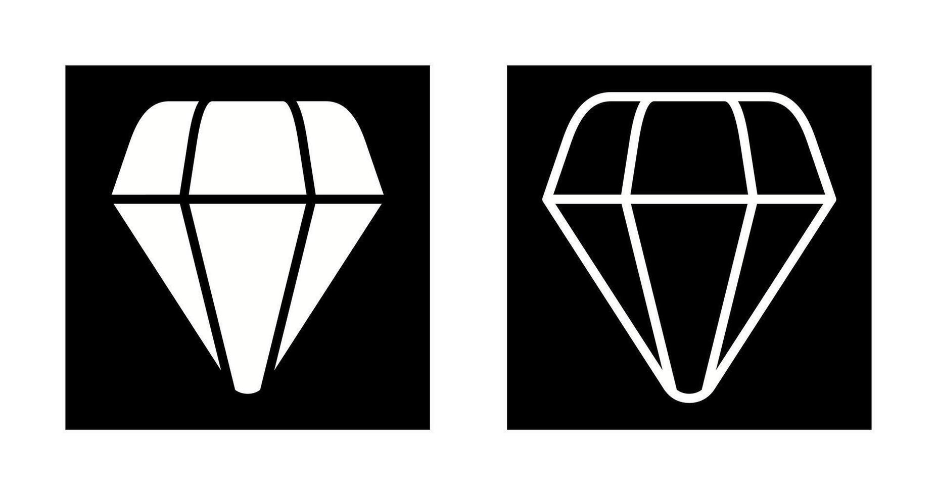 Diamond Vector Icon