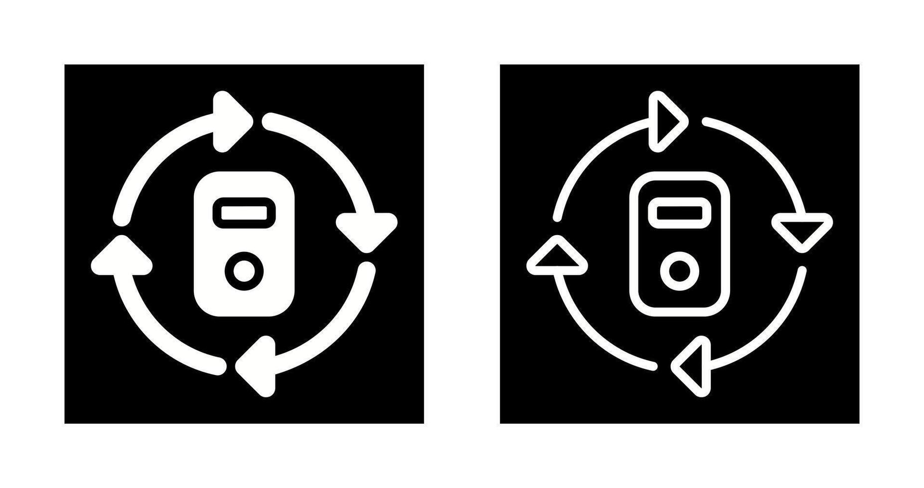 Data Center Cooling Vector Icon