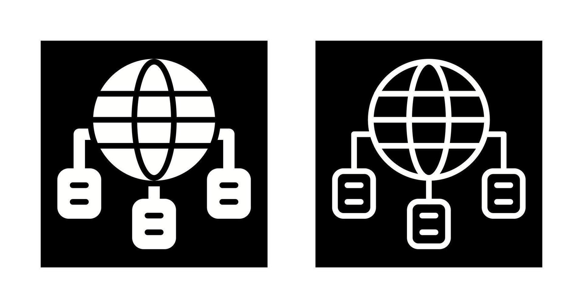 Network as a Service Vector Icon