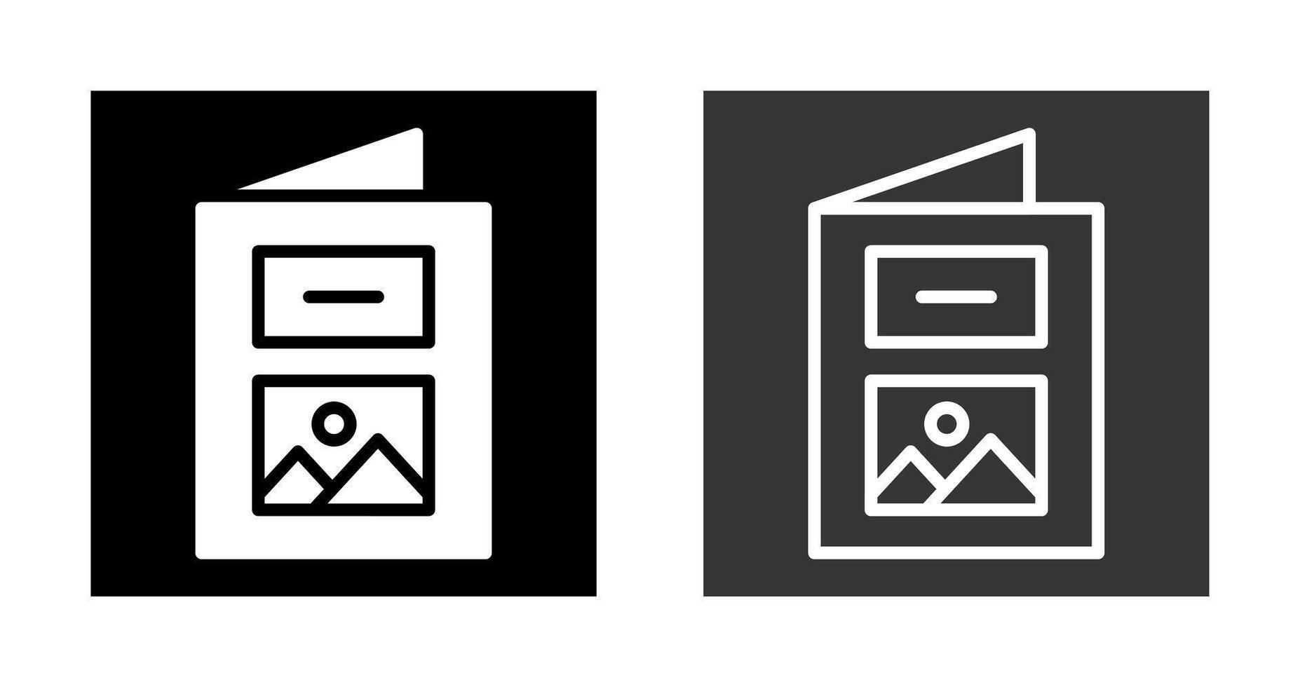 Brochure Vector Icon