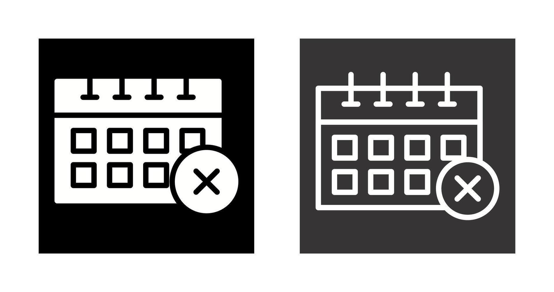 Canceled Vector Icon
