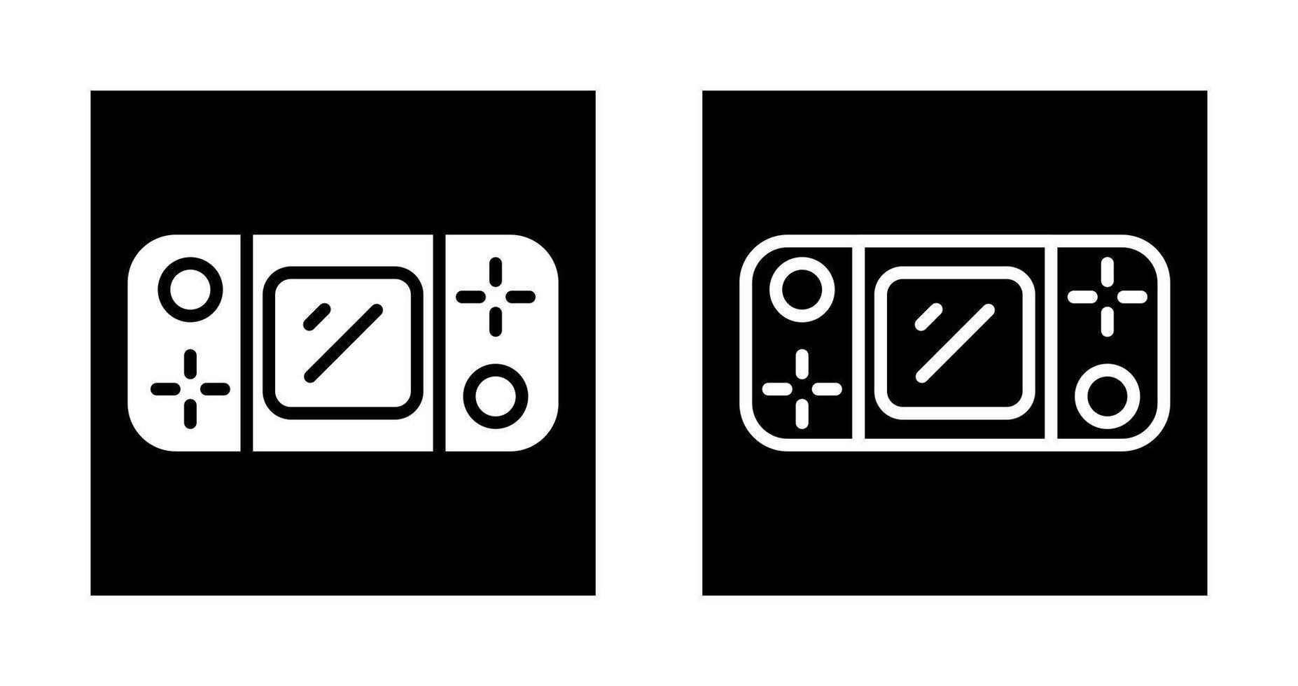 Handheld Game Console Vector Icon