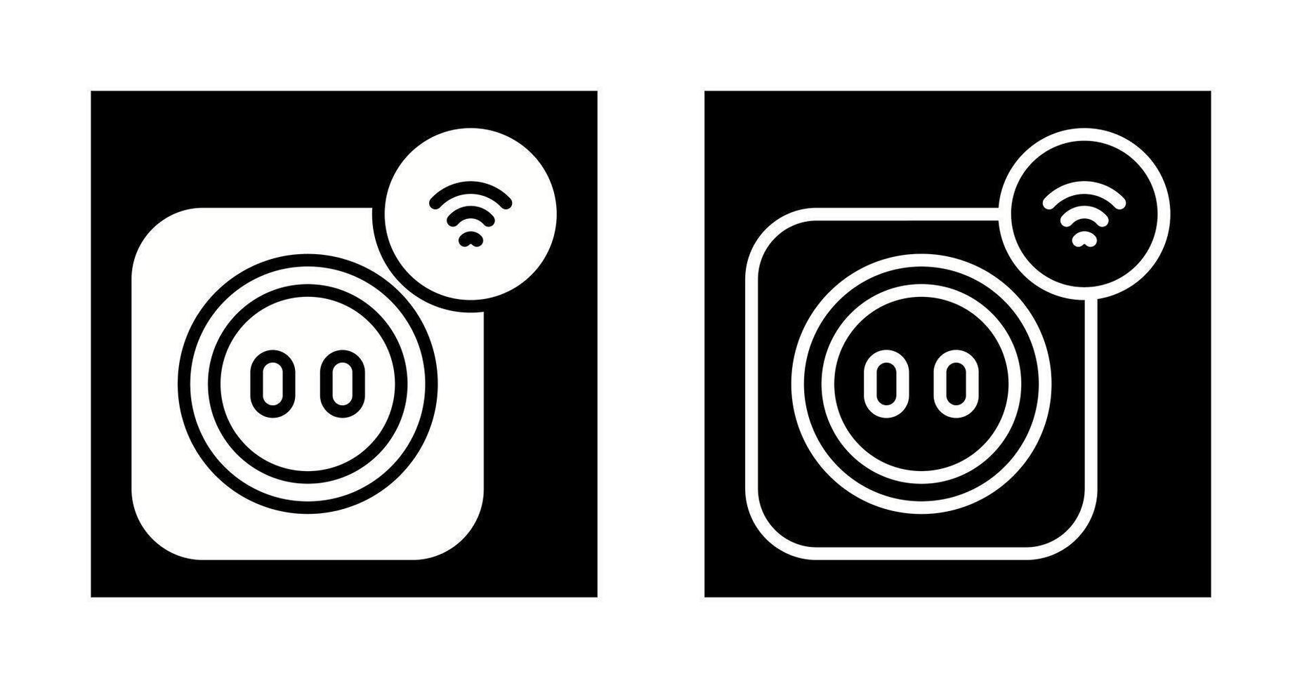 Smart Plug Vector Icon