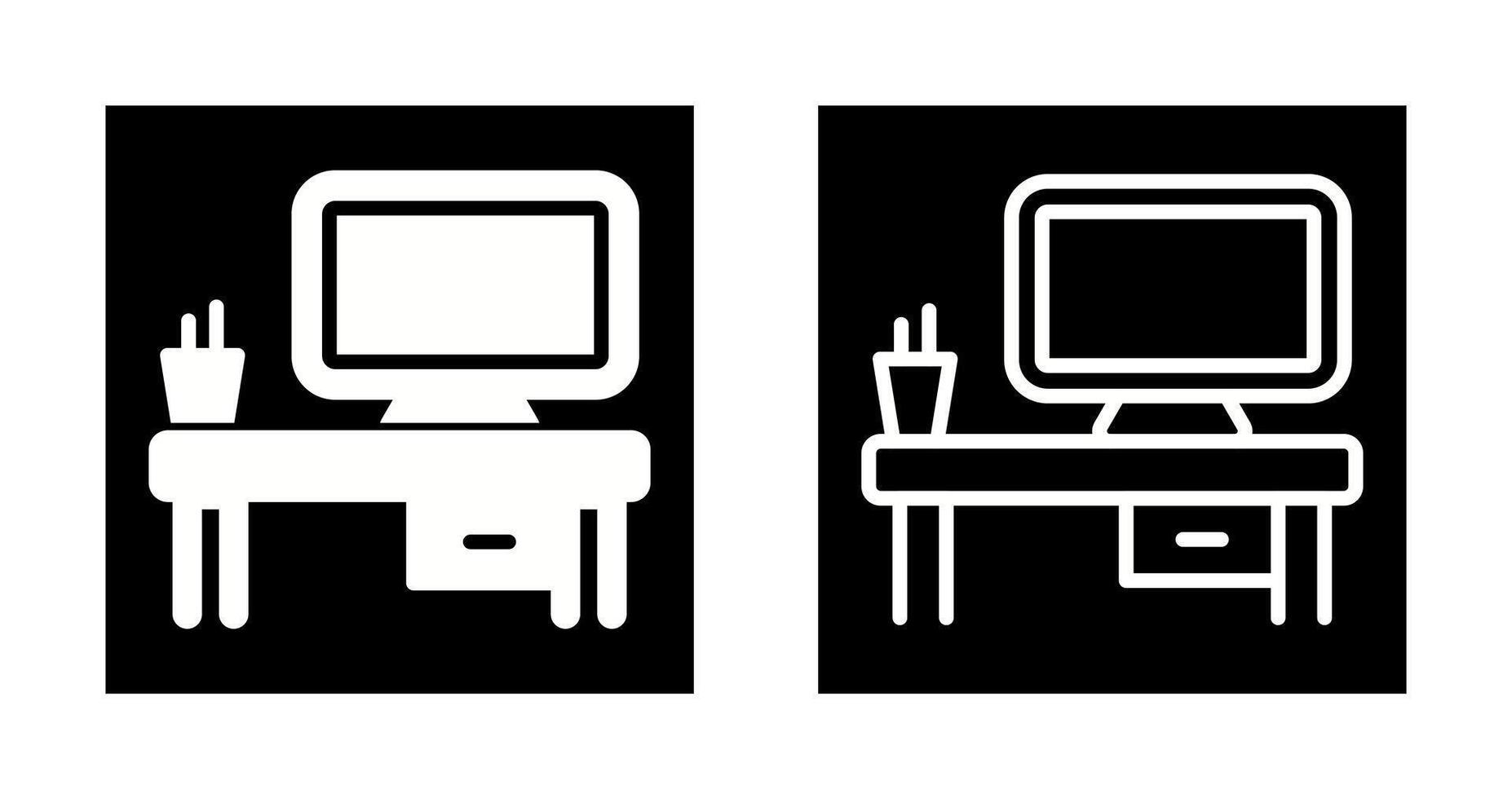 Computer Vector Icon