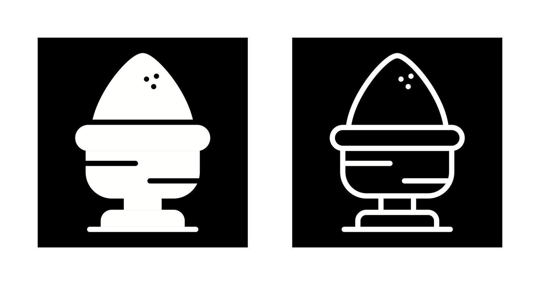 Boiled Egg Vector Icon