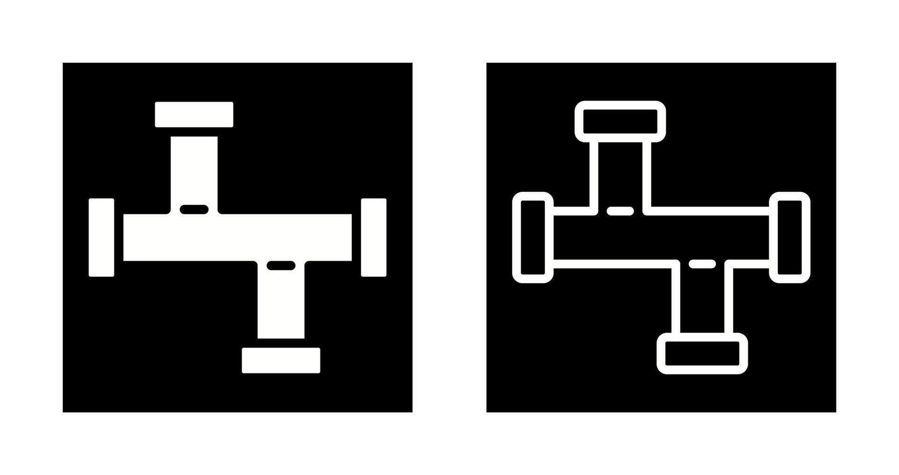 conducto tubo vector icono