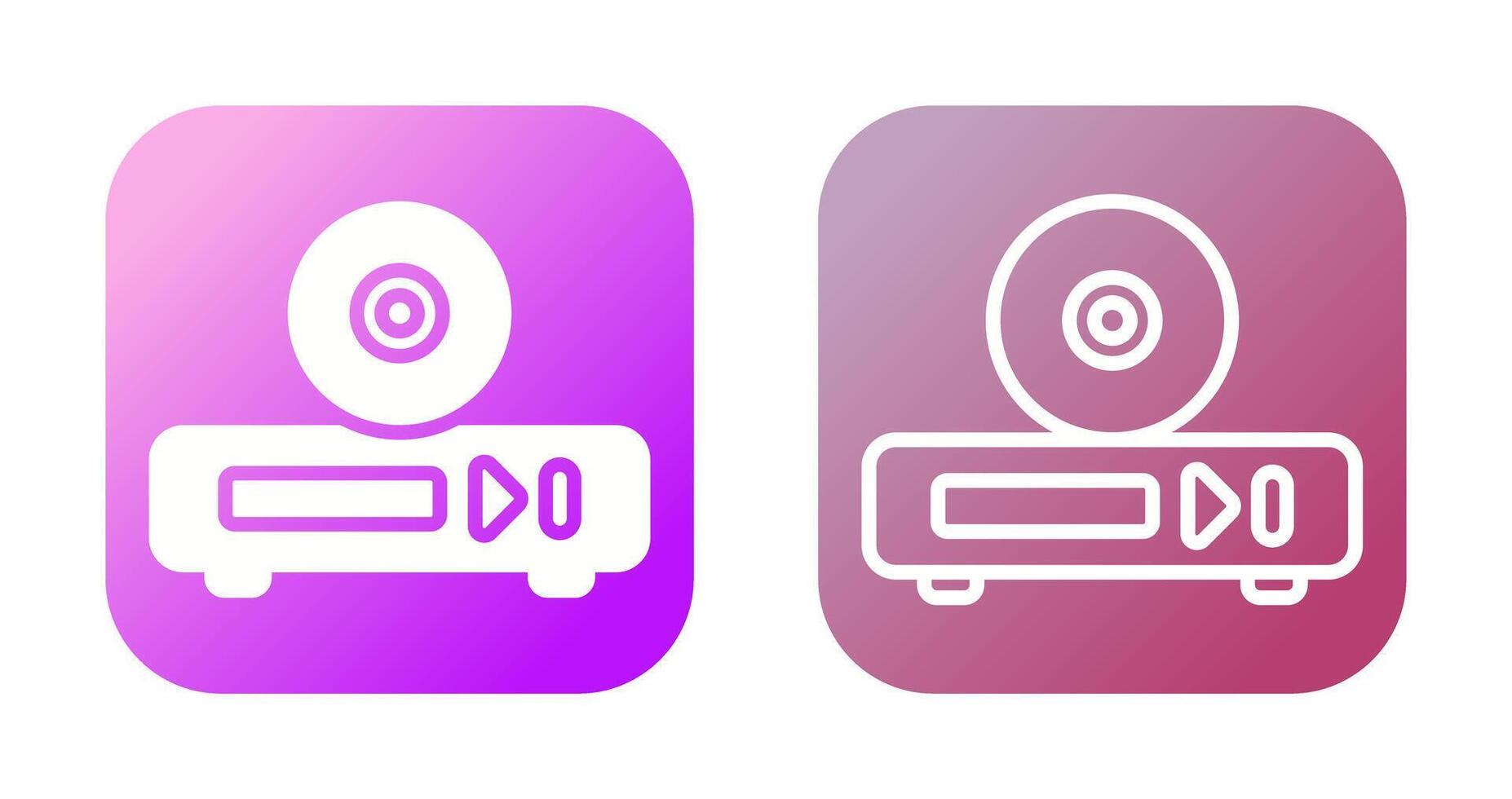 DVD Drive Vector Icon