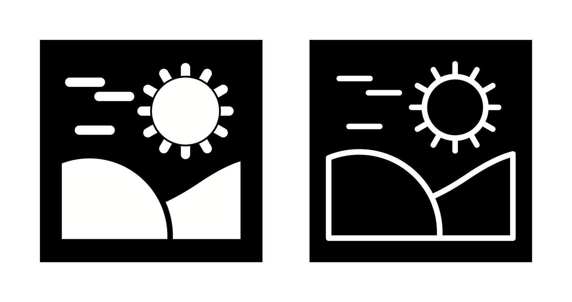 Desert Vector Icon