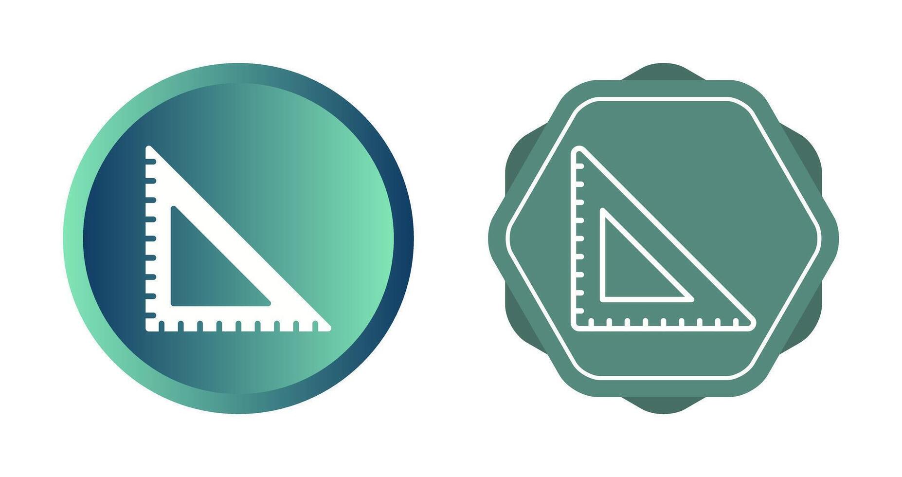 Set Square Vector Icon