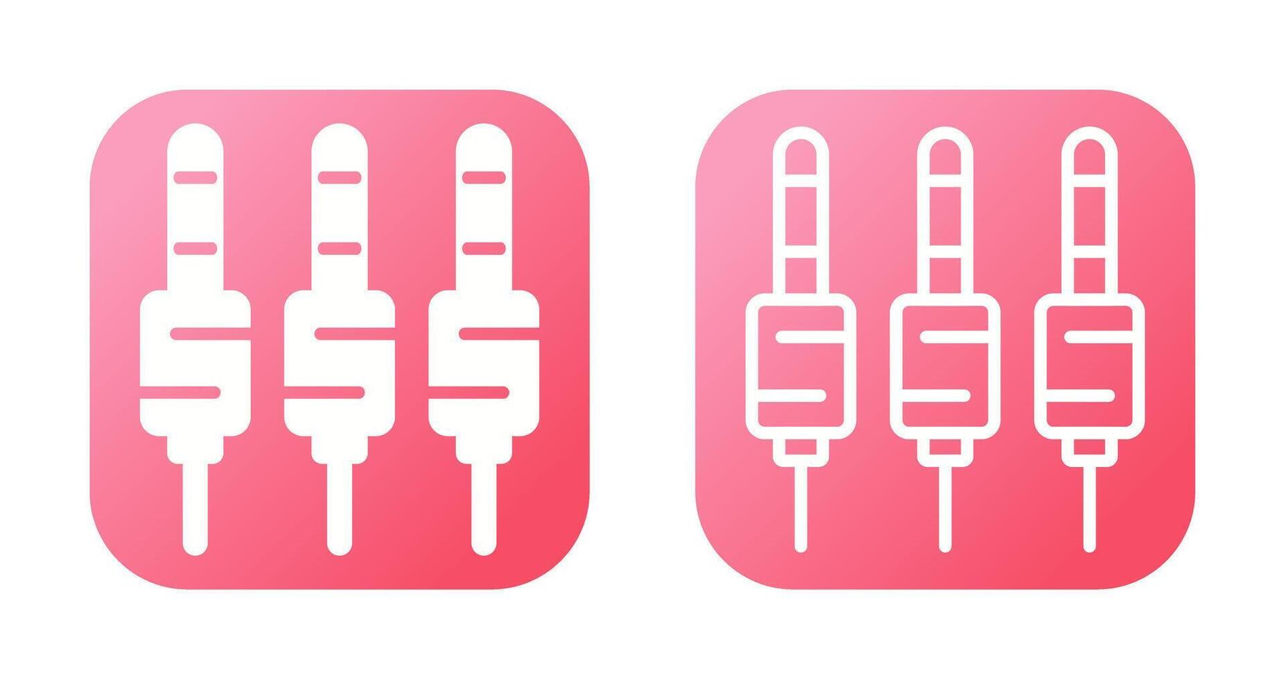Video Cable Vector Icon