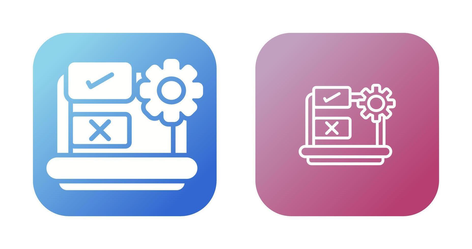 User Testing Vector Icon