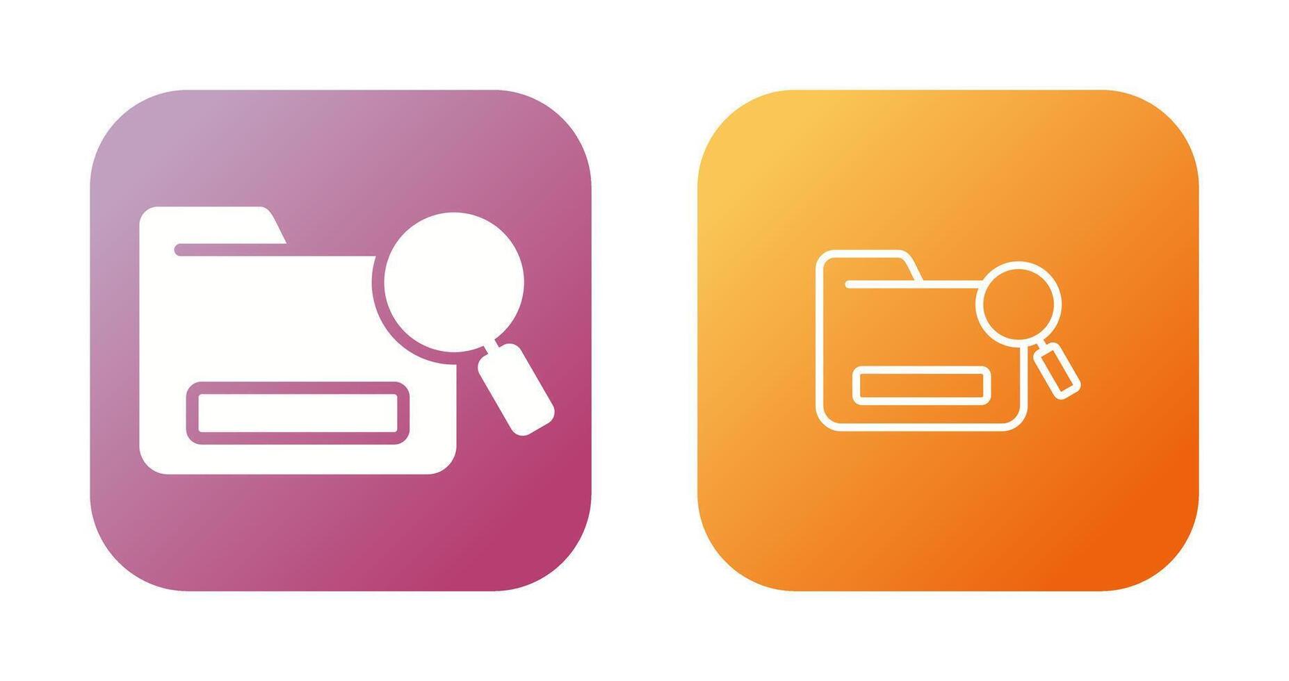 Document Retrieval Vector Icon