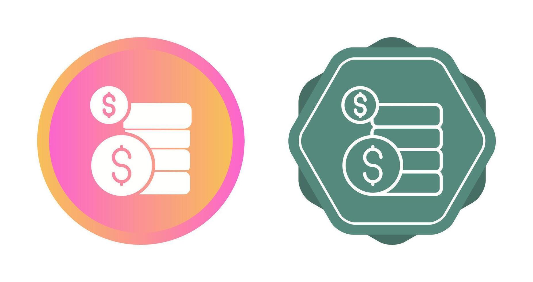 Coins Vector Icon