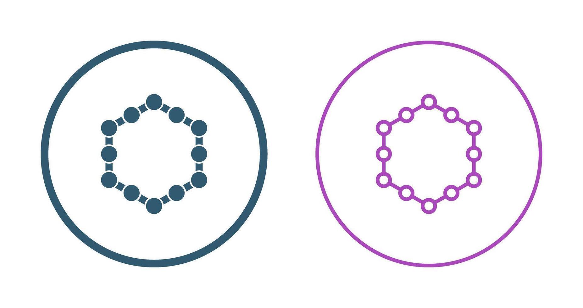 Hexagon Vector Icon