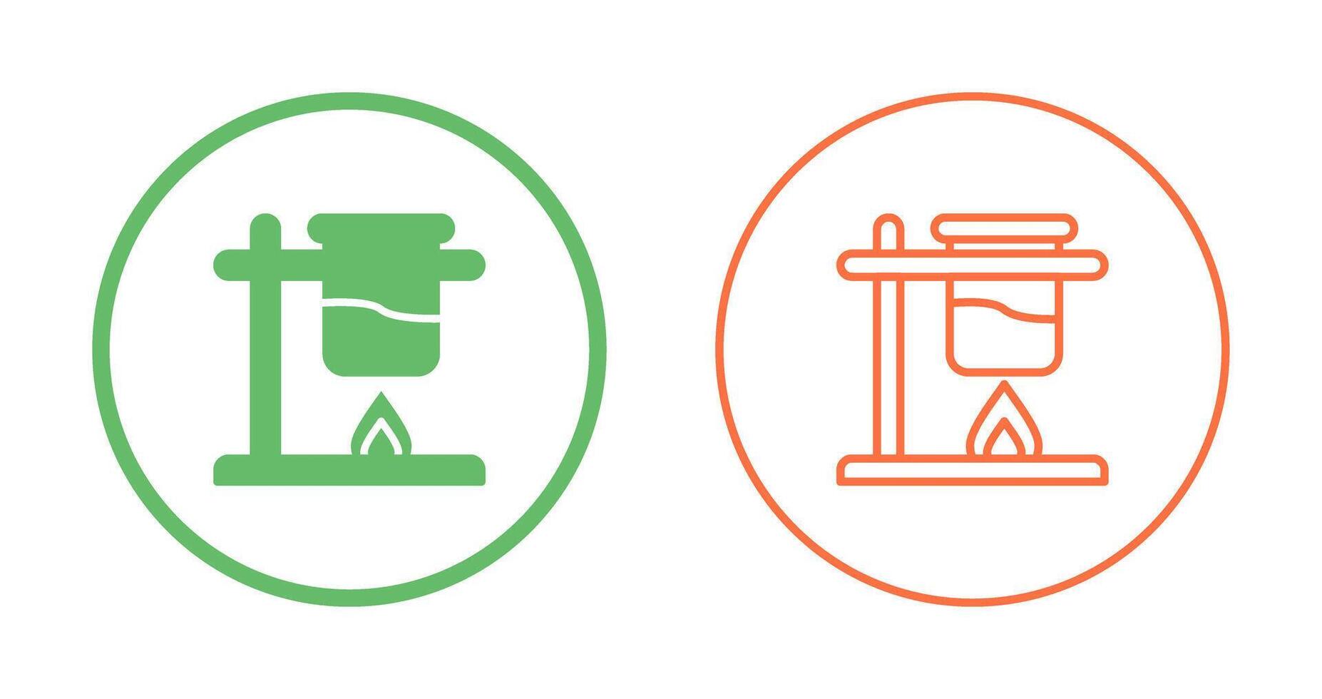 Bunsen Burner Vector Icon