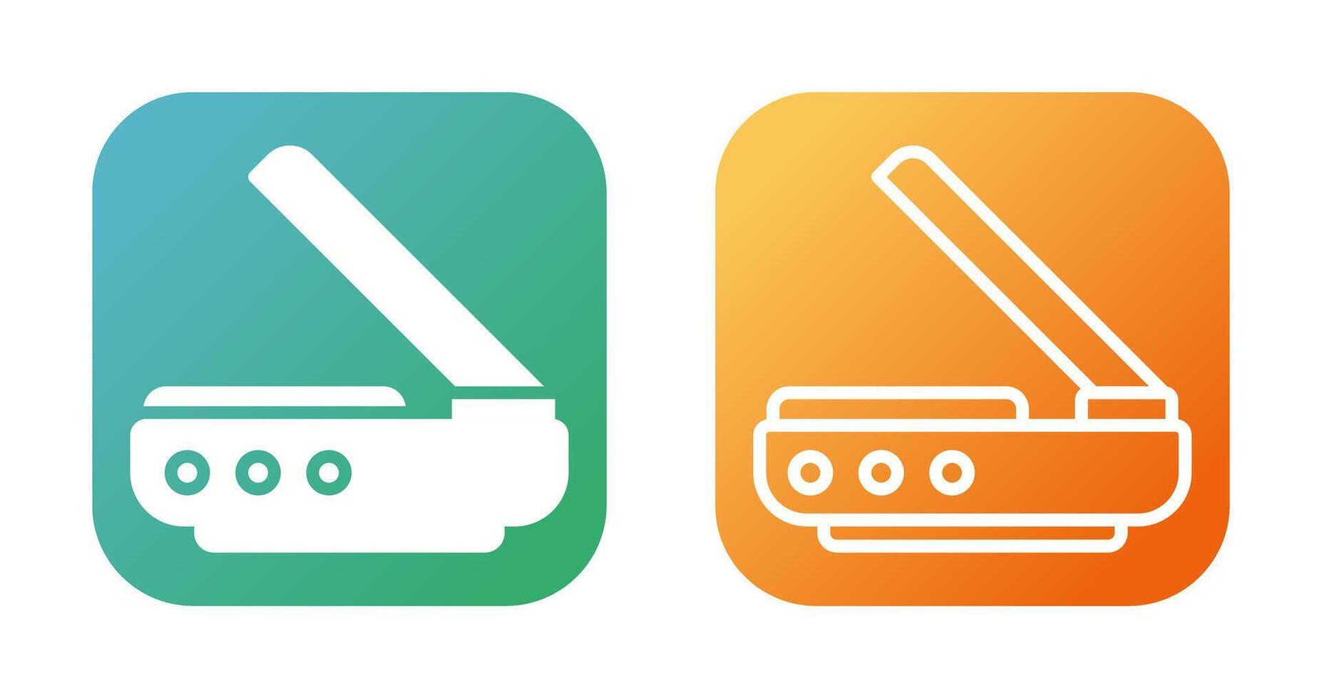 Scanner Vector Icon