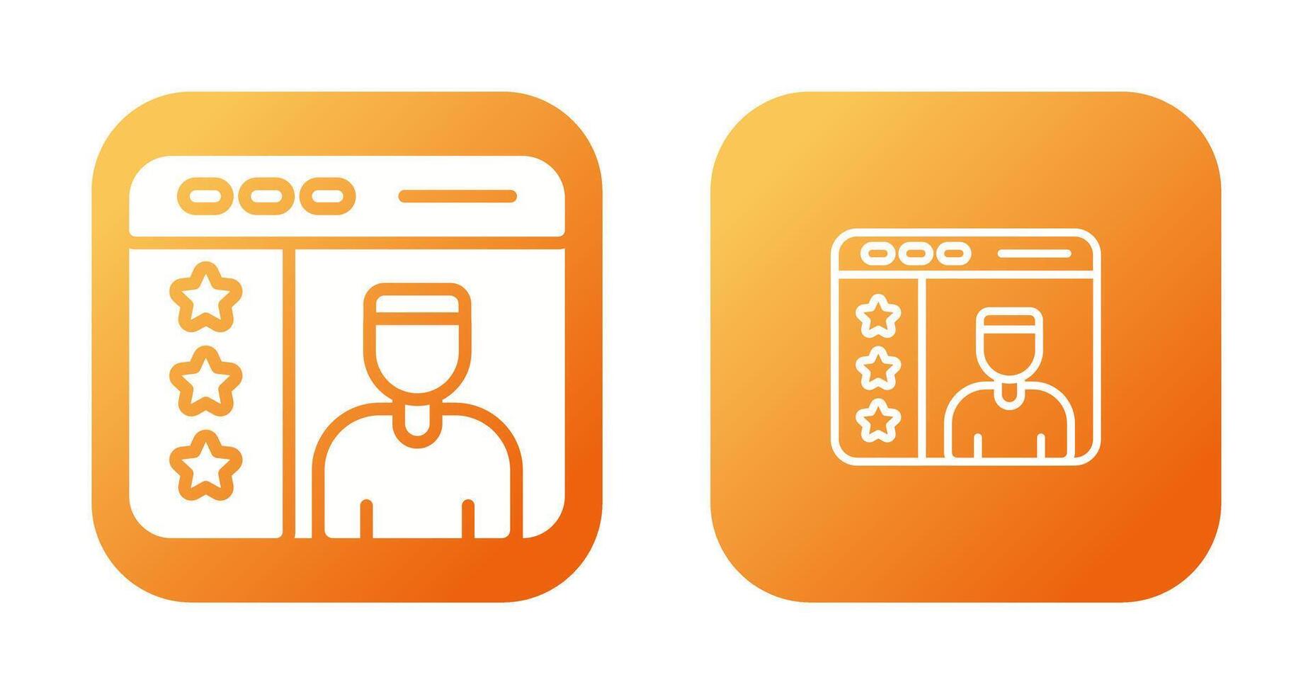 User Feedback Vector Icon