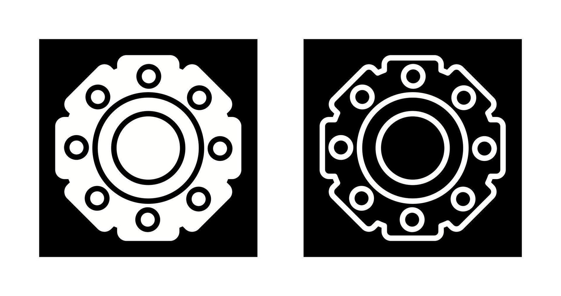 Locknut Vector Icon