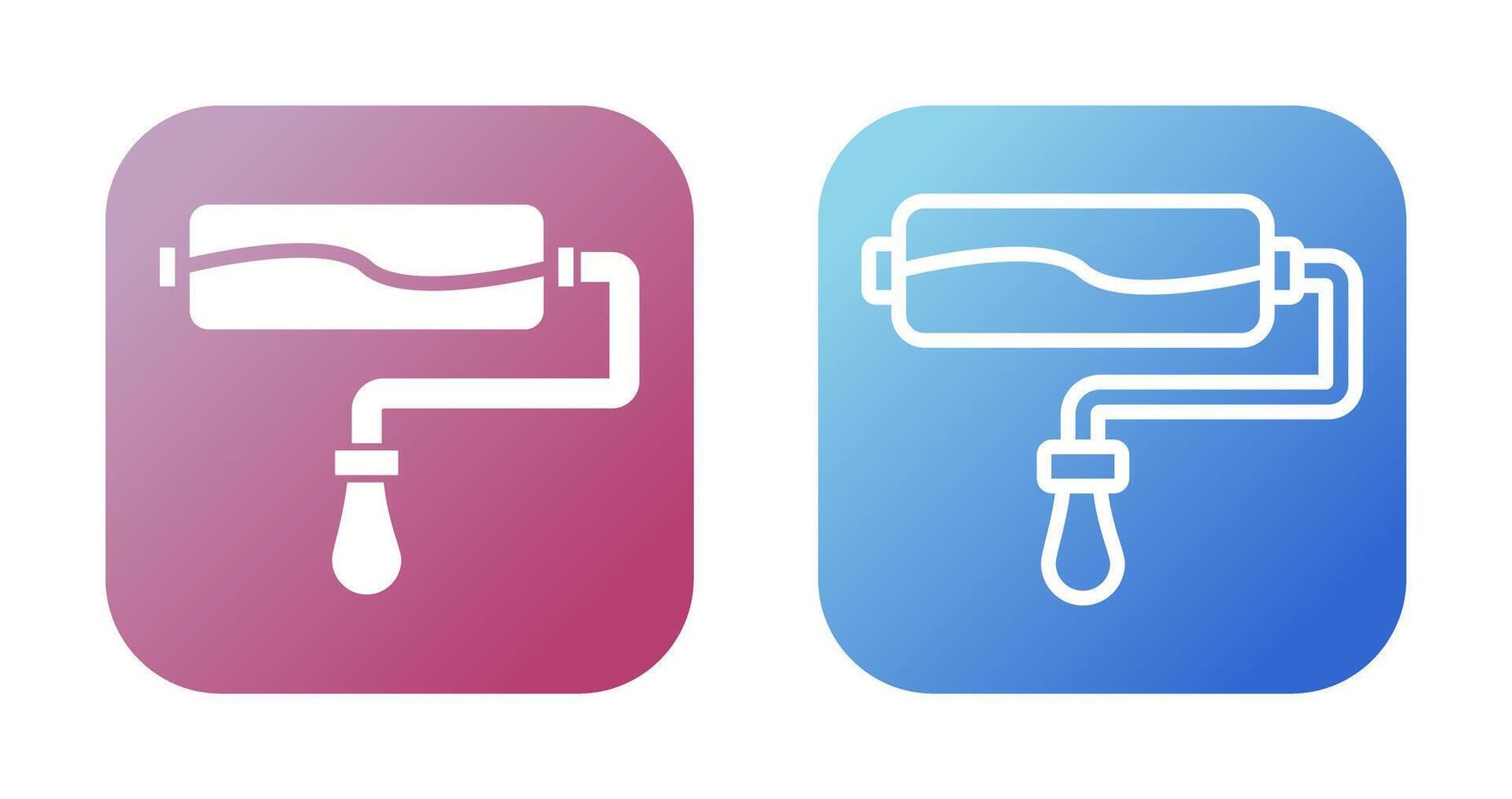 Paint Roller Vector Icon