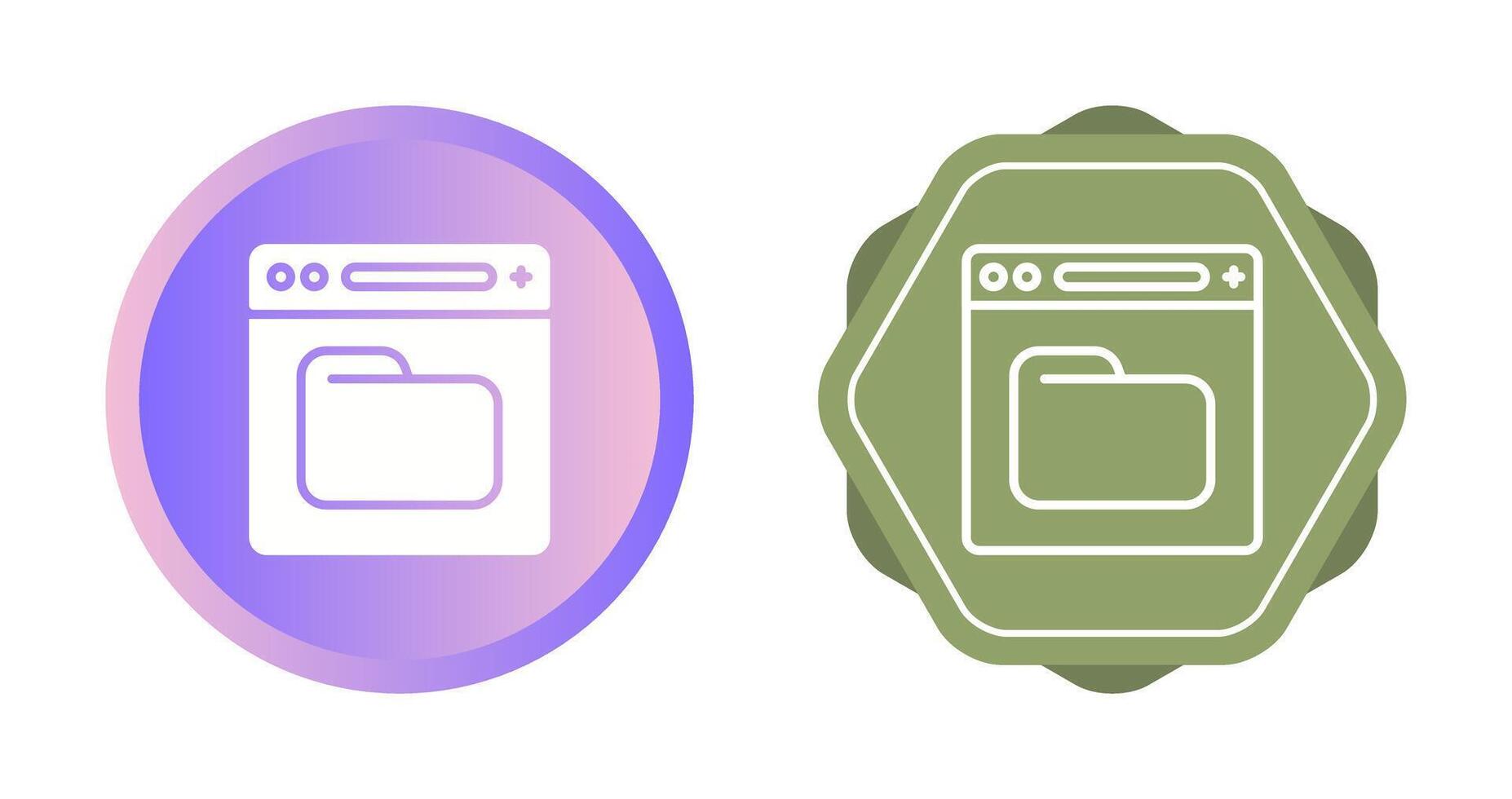 Browser Vector Icon