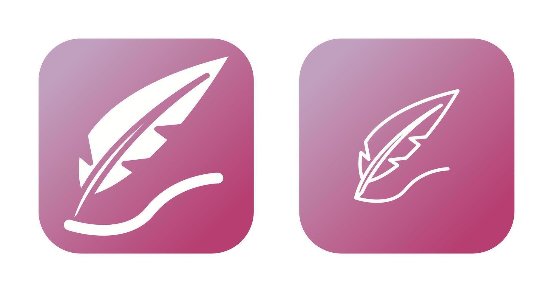 Quill Vector Icon