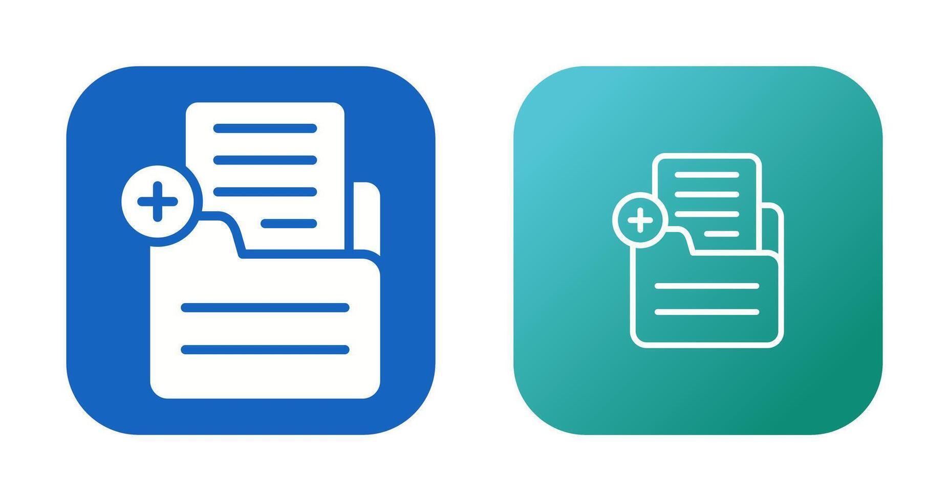 Document Add Vector Icon