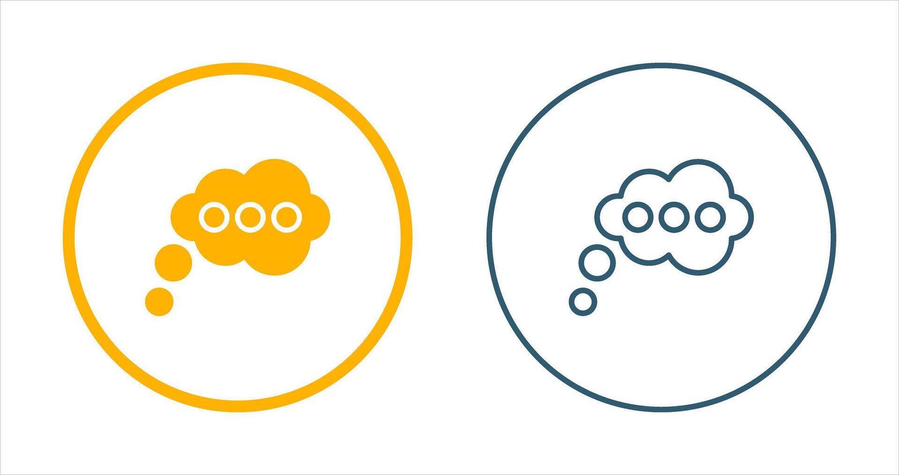 Thinking Vector Icon